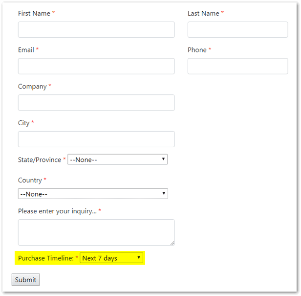 Sales force automation