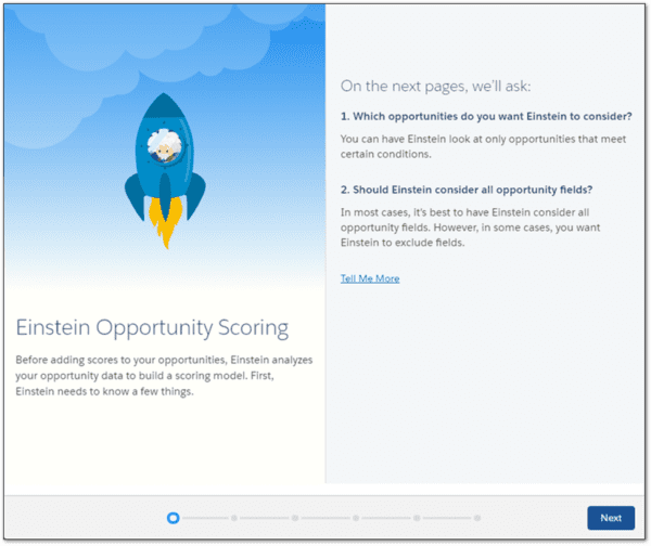 Opportunity Scoring in Salesforce